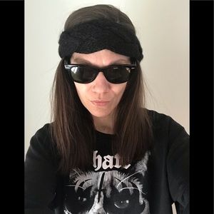 Forever 21 Black Headband Warmer